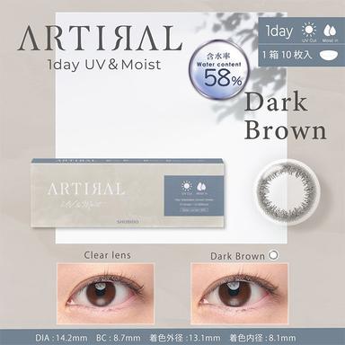 アーティラル58UVM ダークブラウン null